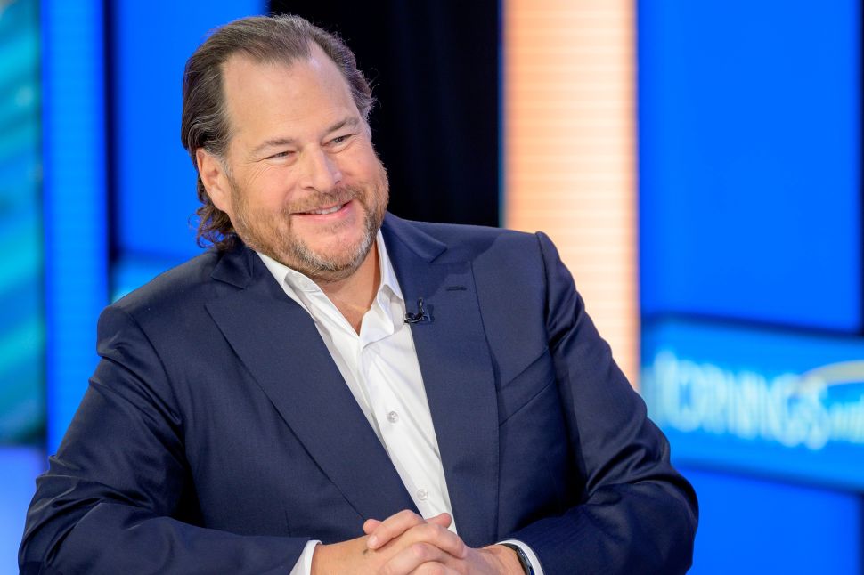 Salesforce CEO Marc Benioff