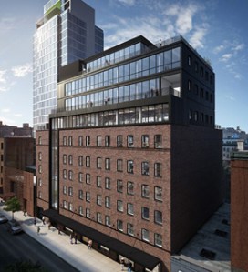 A rendering of 430 West 15th Street. (Neoscape rendering via Atlas Capital Group's website)