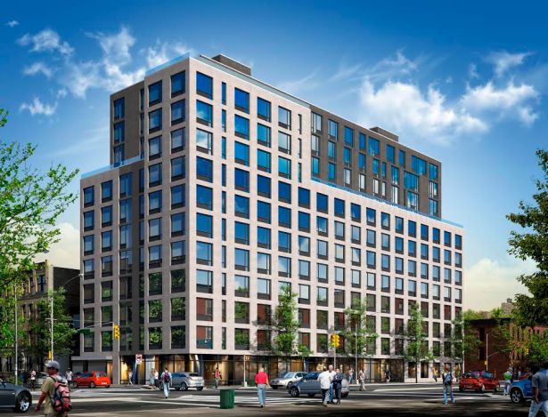 A rendering of 535 Fourth Avenue in Park Slope, Brooklyn.