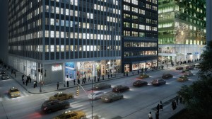 Rendering of 1065 Avenue of the Americas, aka 5 Bryant Park.