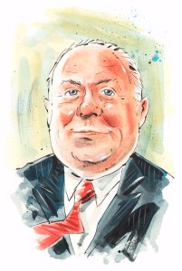 Daniel Kindbergh. (Illustration by Russ Tudor)