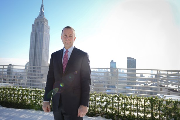 Scott Klau at 1400 Broadway (Photo: Kristy Leibowitz).