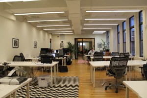 One of the shared space companies taking NYC is PivotDesk.
