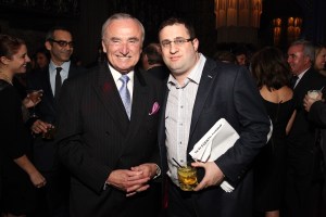 New York City Police Commissioner Bill Bratton (L) and Michael Stern of JDS Development . (Photo: Astrid Stawiarz/Getty Images for DuJour)