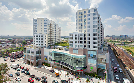 The Shops at SkyView Center.