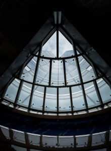 Under the canopy looking up. (Photo: Sasha Mazlov/For Commercial Observer).