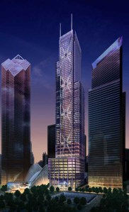 A Rendering of 3 World Trade Center (Silverstein Properties).