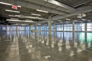 Interior space at 4 Times Square, formerly home to Condé Nast (Photo: Jeremy Frechette). 