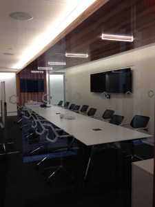 A corporate environment was preserved throughout the entire space (Photo courtesy Quinn). 