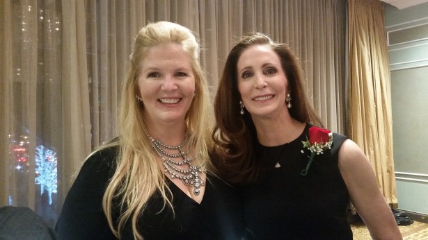 SISTER, SISTER: Darcy Stacom, left, and Tara Stacom at the 120th REBNY banquet (Photo by Lauren Schram/Commercial Observer).