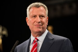 Bill de Blasio (Photo: Andrew Burton/Getty Images).