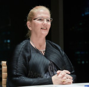How Does Darcy Stacom, a $60B Broker, Keep Work and Family All Together? Darcy Stacom (Photo: Harry Zernike/ for Commercial Observer).