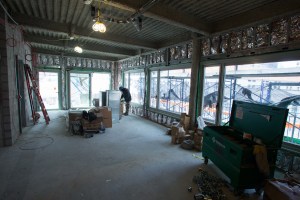 The top floor bar space (Photo: Aaron Adler/ For Commercial Observer). AKA Wall Street