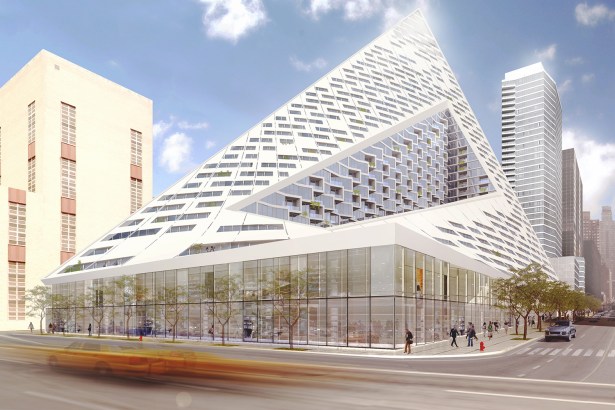 A rendering of VIA 57West (PHOTO: Courtesy CoStar).