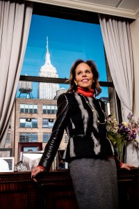 Leslie Himmel at her offices at 30 West 26th Street (Photo: Chris Sorensen/for Commercial Observer).