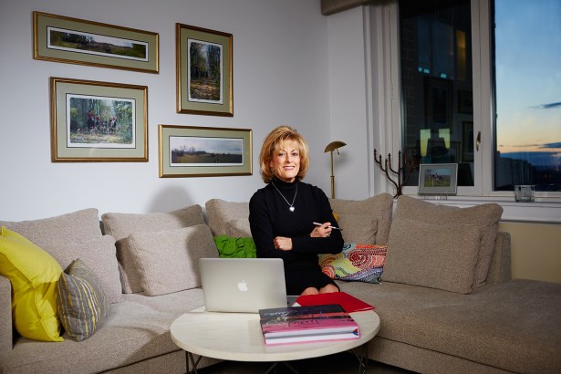 GOLD STANDARD: Ms. Reingold runs her consulting business from her home (Yvonne Albinowski/for Commercial Observer).