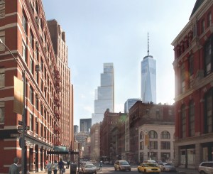 Silverstein has walked away with a Bjarke Ingels design for 2 WTC (Rendering: Bjarke Ingels Group). 