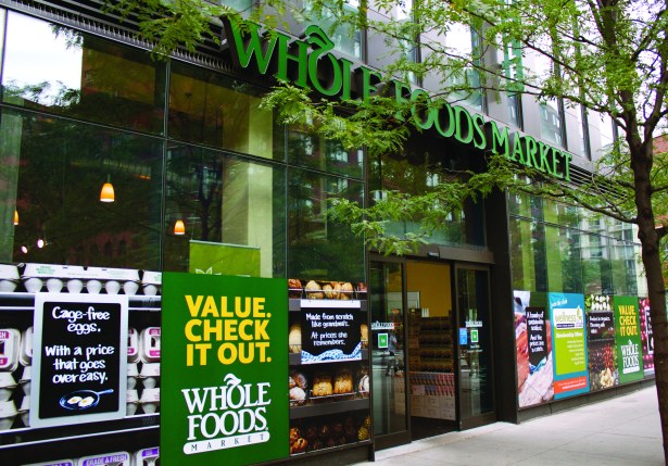 FiDis Retail Problems MAKING US WHOLE AGAIN: Whole Foods in Tribeca is FiDi's main grocery store.