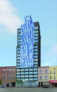 The Aloft Hotel at 27-45 Jackson Avenue (Rendering: Gene Kaufman Architect).