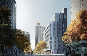 Jonathan Simon and Matthew Baron Are Making a Big Mark on LIC and Beyond The micro-apartment building at 335 East 27th Street (Photo: Simon Baron Development).
