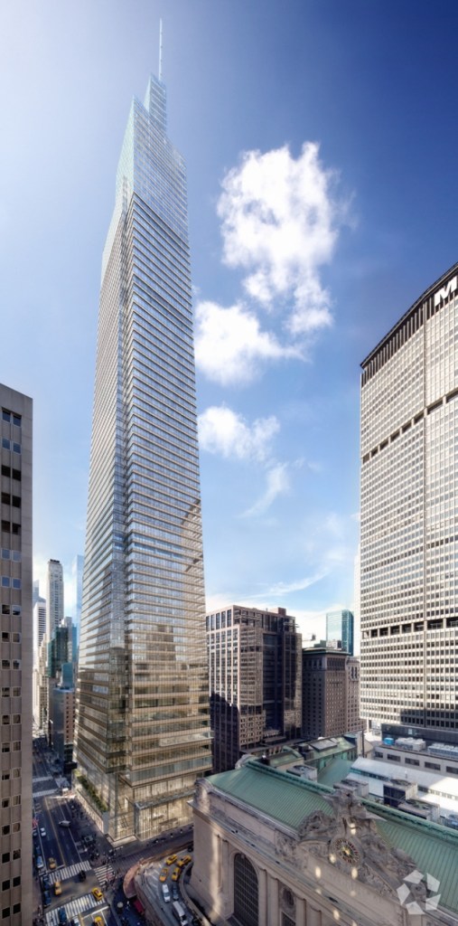 SL Green Lines Up Five Banks for $1.5B One Vanderbilt Loan A rendering of One Vanderbilt (Courtesy: CoStar Group).