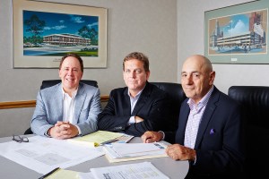 Little Guys, Big Bucks: Three of New York Citys Top Boutique Finance Firms Bob Altman, Brian Warwick, and Gerald Krell of Altman Warwick (Photo: Yvonne Albinowski/for Commercial Observer).