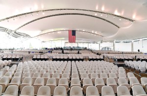 Coney Baloney: Will Big Developers Ever Build Their Dreamlands in Coney Island? The Ford Amphitheater at Coney Island Boardwalk (Photo by James Devaney/Getty Images)