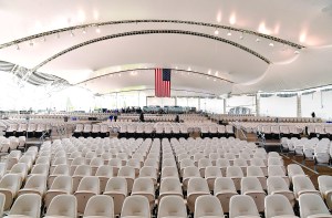 The Ford Amphitheater at Coney Island Boardwalk (Photo by James Devaney/Getty Images)