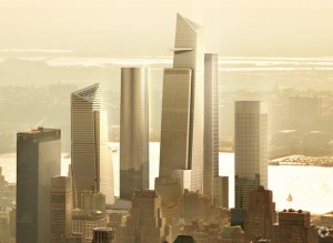William Sandbrook Is Making His Texas Based Company New York’s Concrete Behemoth A rendering of the Hudson Yards buildings.