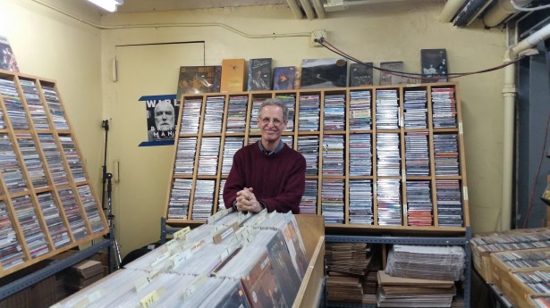 Downtown Music Gallery owner Bruce Lee Gallanter has struggled with business while at 13 Monroe Street in Two Bridges. Photo: Lauren Elkies Schram