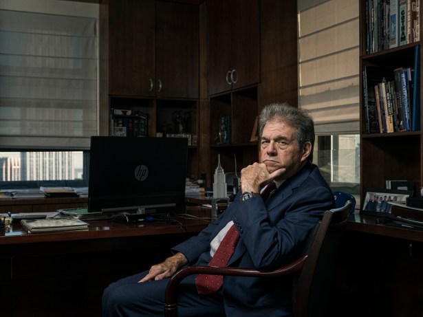 Steven Kaufman Discusses the Garment District, the Ring Portfolio and Trump Steven Kaufman in his office at 450 Seventh Avenue. Photo: Sasha Maslov.