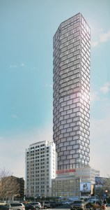 Morris Adjmi on Designing in Historic Districts, Aldo Rossi and His Own Style A rendering for 30 Journal Square, which Morris has designed for Kushner Companies. Photo: Morris Adjmi Architects.