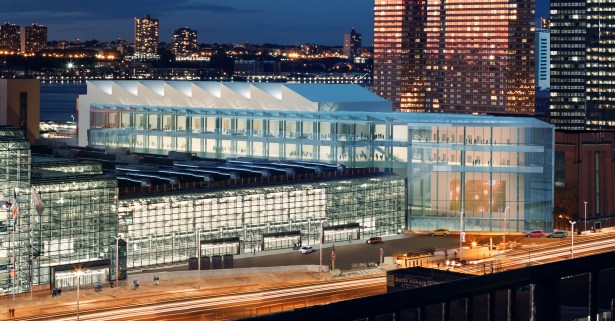 A rendering of the proposed addition to the Javits Center. 