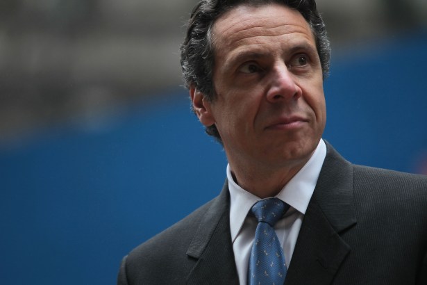 The decision by Gov. Andrew Cuomo to tie a prevailing wage to the survival of 421a has led some to believe REBNY will play a bigger role in policy. Photo: Chris Hondros/Getty Images