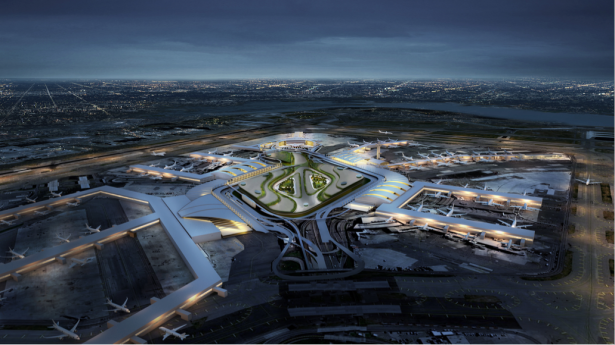 The revamped JFK Airport. Rendering courtesy: Gov. Andrew Cuomo's office