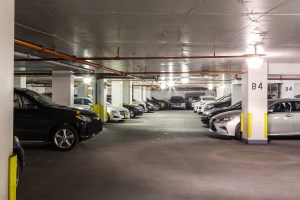 The parking garage at 80 Riverside Boulevard, which is part of the Riverside Garage Portfolio that is up for sale. Photo: Meridian Investment Sales
