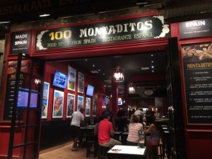 100 Montaditos formerly occupied the space that Black Tap Craft Burgers & Beer is taking at 177 Ludlow Street. Photo: Eastern Consolidated