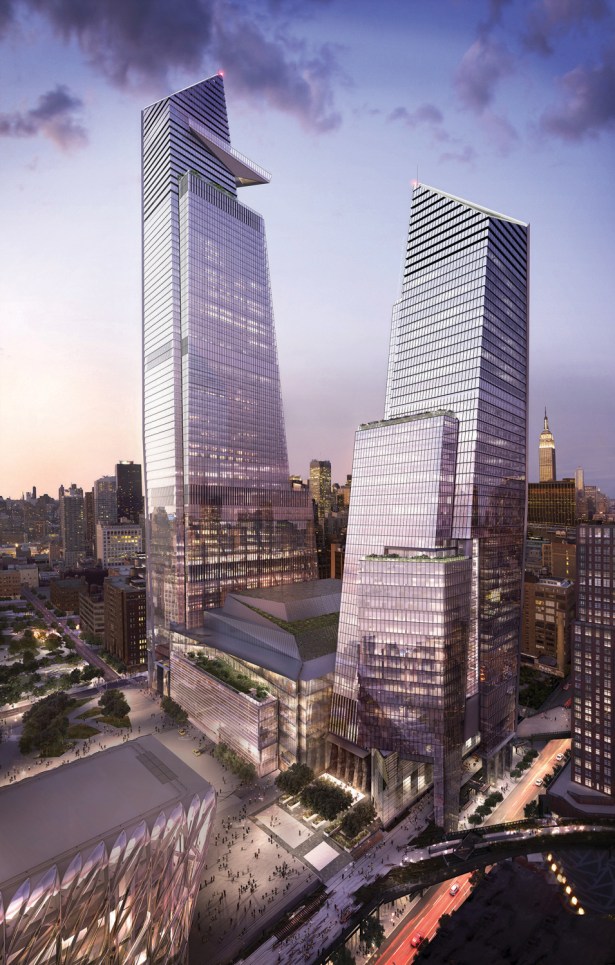 10 and 30 hudson yards with retail looking northeast c related oxford JB&B’s Scott Frank Talks Engineering Trends, 1 Bryant Park and Innovations at WTC