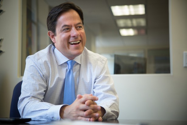 NYC Councilman Dan Garodnick speaks during an interview in his office in New York, U.S., on Tuesday, August 2, 2015. Photo: Michael Nagle