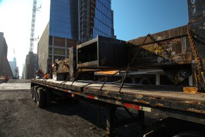 photo 2 first piece of historic steel order arrives at hudson yards courtesy of joe woolhead NYC Policymakers and Advocates Review Construction Safety Requirements