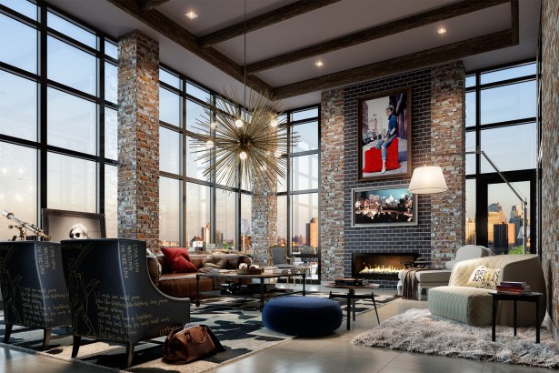 resident lounge A Former Golf Pro and a Doctor Have Some Serious Rhythm Going at 60 Fulton Street