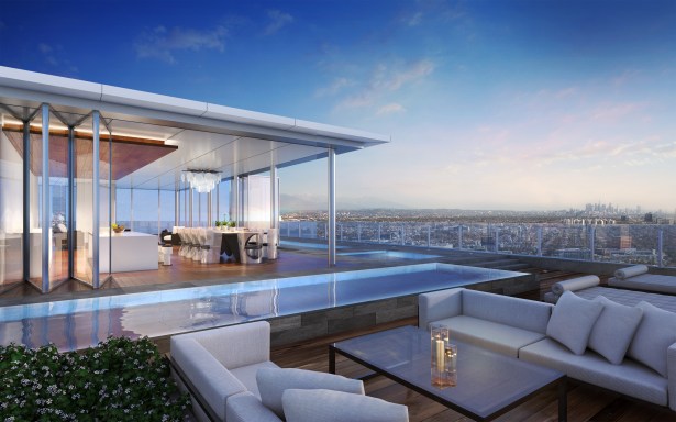 fsla penthouse rooftop garden Jonathan Genton: Developer of LA’s Most Expensive Condo