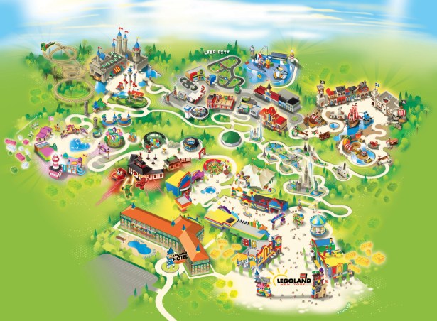 legoland new york map 60 Miles Northwest of NYC, $350M 150 Acre Lego Park Will Emerge