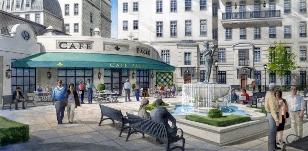 SunTrust Leads $86M in Financing for $300M Atlanta Seniors Living Project LR Village Park Paces Courtyard lower SunTrust Leads $86M in Financing for $300M Atlanta Seniors Living Project