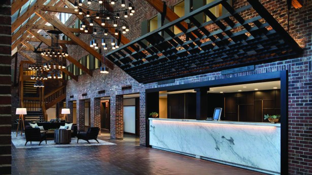 Kushner Buys Princeton Marriott for $38M, UBS Provides $24M CMBS Loan in Deal princeton lobby Kushner Buys Princeton Marriott for $38M, UBS Provides $24M CMBS Loan in Deal