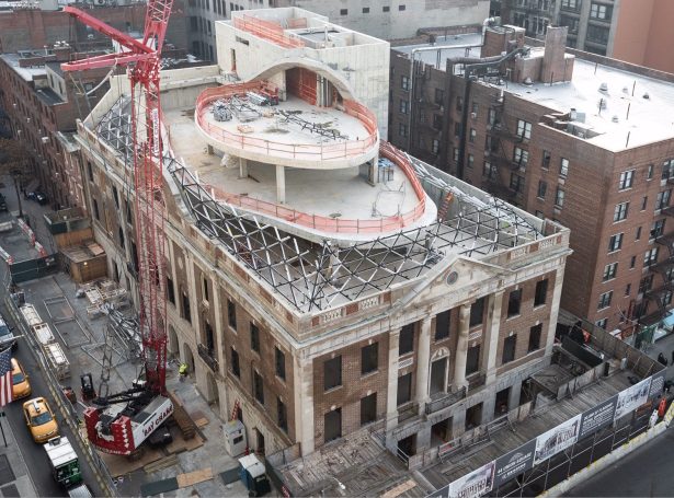 Tammany Hall under construction 1-2019