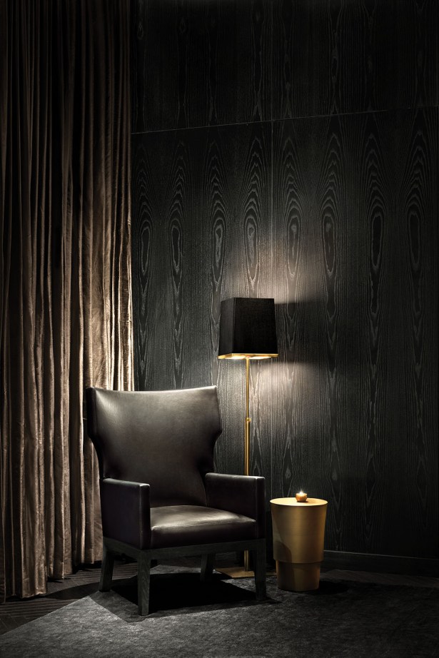 Can Ian Schrager Make Times Square Cool? lobby sitting room at the times square edition Can Ian Schrager Make Times Square Cool?