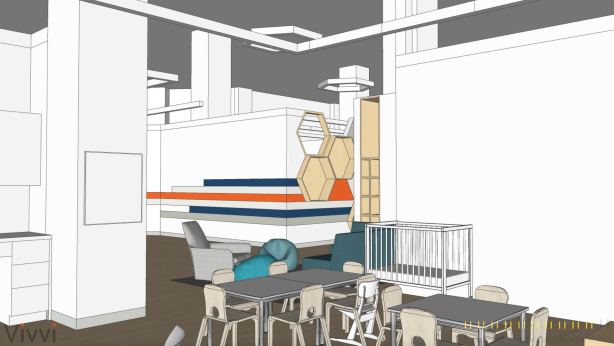 Corporate Childcare Provider Vivvi Plans First Preschool at One Hudson Square vivvi toddler classroom Corporate Childcare Provider Vivvi Plans First Preschool at One Hudson Square
