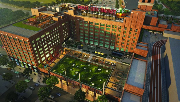 Rising SunTrust: How Kathy Farrell Has Put the Banks CRE Lending on the Map ponce city market 2015 Rising SunTrust: How Kathy Farrell Has Put the Banks CRE Lending on the Map