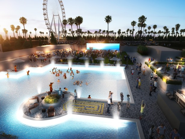 pool view3 1 Hotel Indigo Coachella Developers Looking to EB 5 for Construction Debt